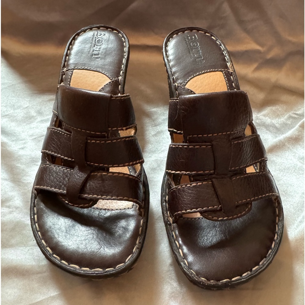 BORN brand slip on Wedge